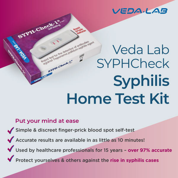 Veda Lab SYPHCheck Syphilis Home Test Kit  | UberKinky