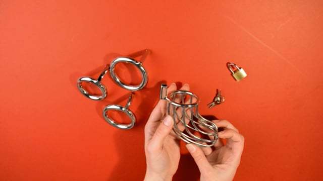 Uberkinky Stainless Steel Cock Cage | UberKinky