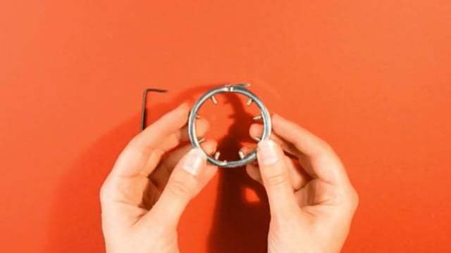 UberKinky Hinged Cock Ring with Adjustable Spikes | UberKinky