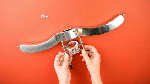 Uberkinky Stainless Steel Humbler CBT Device | UberKinky