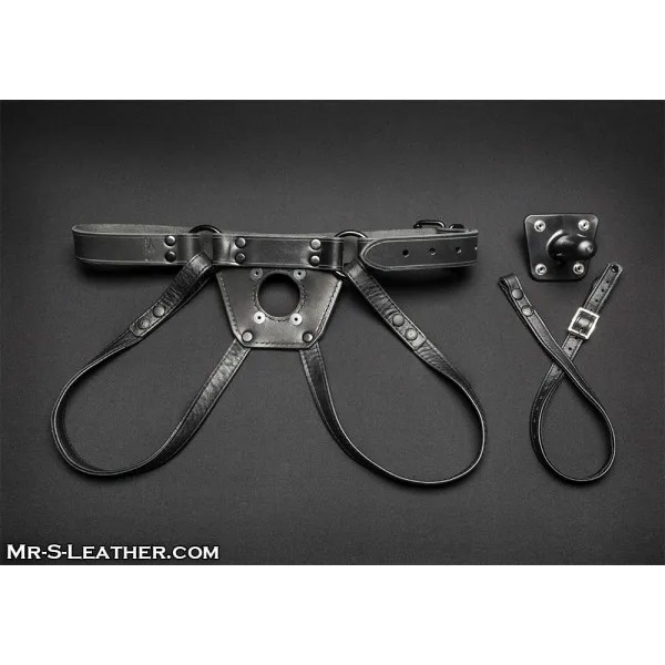 Mr S Leather VAC-U-LOCK Built-In Dildo Harness | All Sizes Compatible