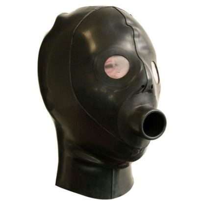 Mister B Rubber Extreme Piss Gag Hood - S