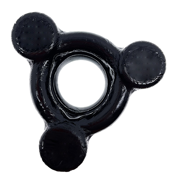 Oxballs BUZZSQUEEZE triple-vibe ballstretcher - Black
