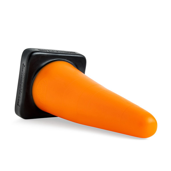 Mr Hankey's TRAFFIC CONE: Anal Trainer XS | 7.5 Inches SOLID ORANGE