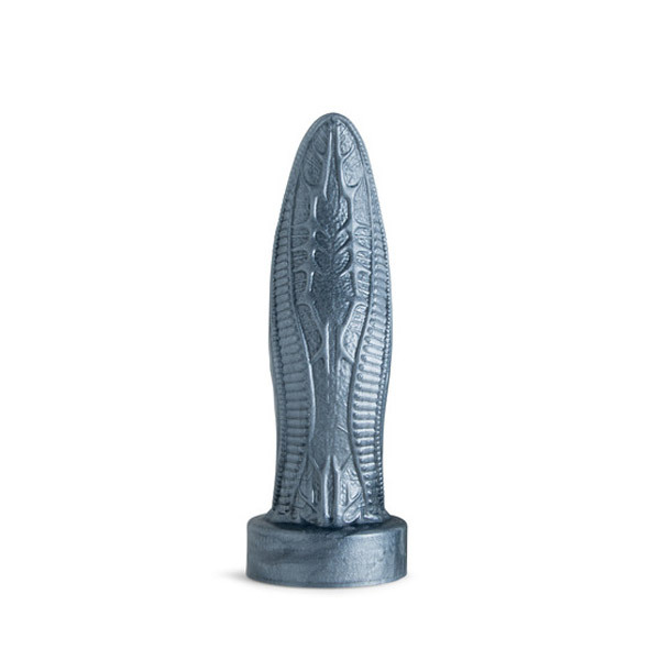 Mr Hankey's CYBERPUNK Dildo: Gunmetal Sm | 7.75 Inches