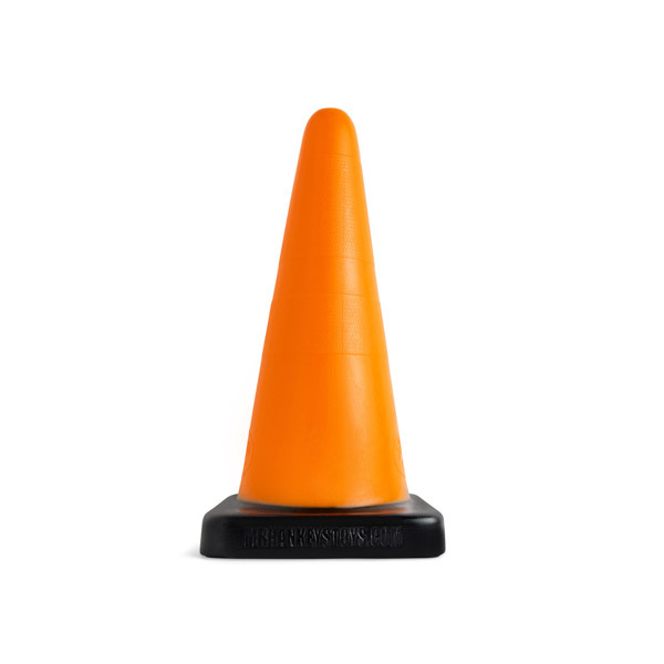 Mr Hankey's TRAFFIC CONE: Anal Trainer XL | 11 Inches SOLID ORANGE