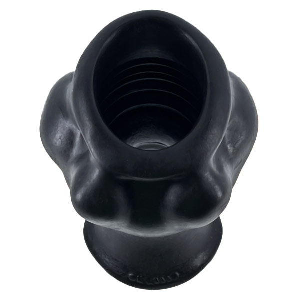 Oxballs Jumbo POPPER PIG-HOLE Hollow Plug | Black