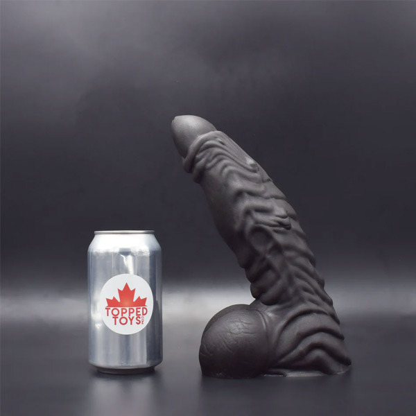 Topped Toys EREBUS NON-VAC-U-LOCK Dildo | Obsidian: 80