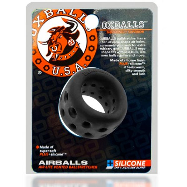Oxballs AIRBALLS Air-Lite Ballstretcher| Black Ice