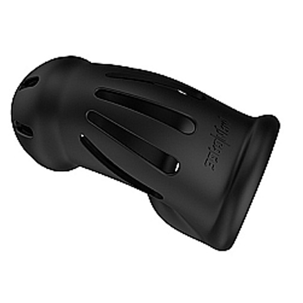 MAN CAGE Model 27 - Ultra Soft Silicone Chastity Cage | Black