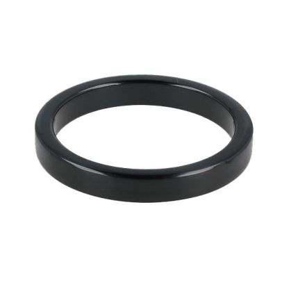 Titus Steel FLAT 10mm Cock Ring Black - M