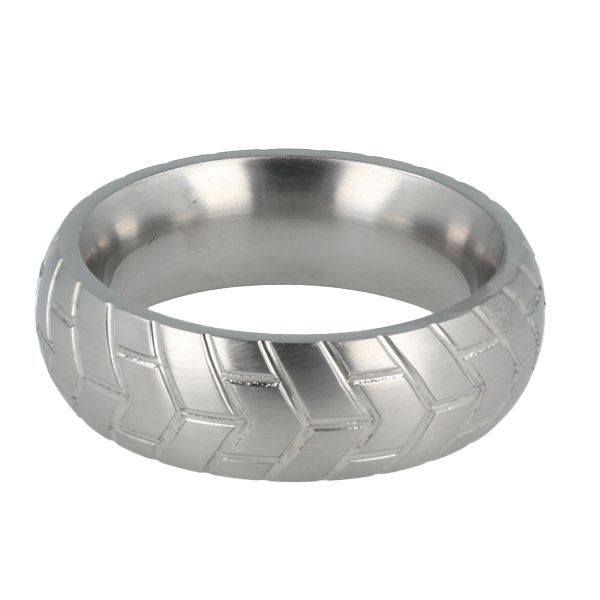 Titus Steel JUMBO TIRE DONUT Cock Ring 20mm - XL