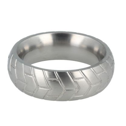 Titus Steel JUMBO TIRE DONUT Cock Ring 20mm - XL