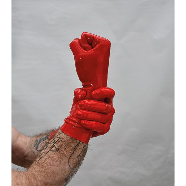 Mister B PREMIUM Rubber Gloves | Short Red