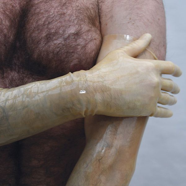 Mister B PREMIUM Rubber Gloves | Long Transparent