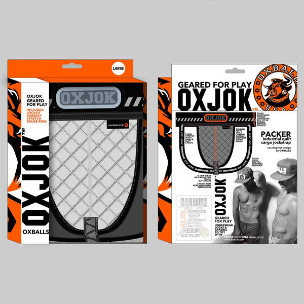 Oxballs PACKER Jockstrap | Snow White