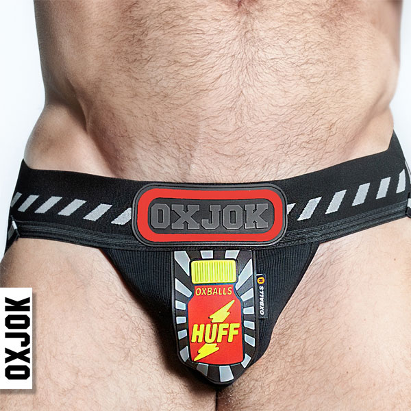 Oxballs POPPER Jockstrap | Black/Red