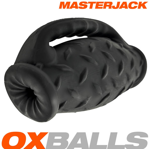 Oxballs MASTERJACK Cock Stroker | Black Ice