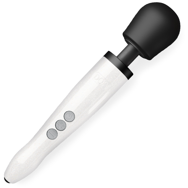 DOXY Die Cast R Rechargeable Wand | Stardust White