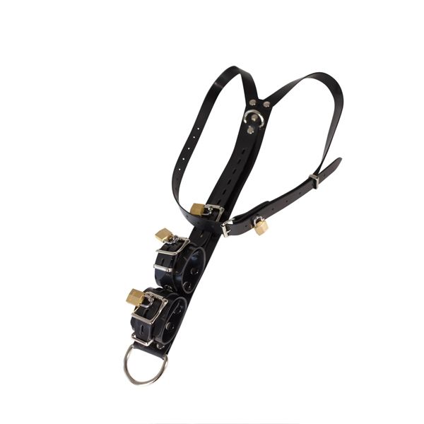 Vilain Garçon Heavy Rubber Shoulder-to-Wrist Restraint S/M