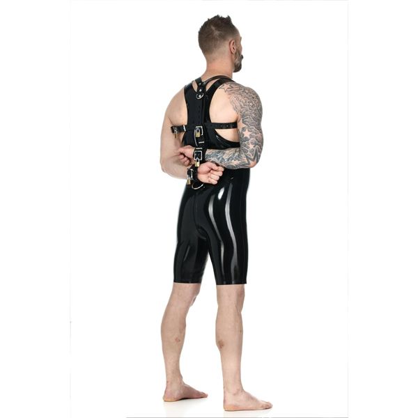 Vilain Garçon Heavy Rubber Shoulder-to-Wrist Restraint S/M