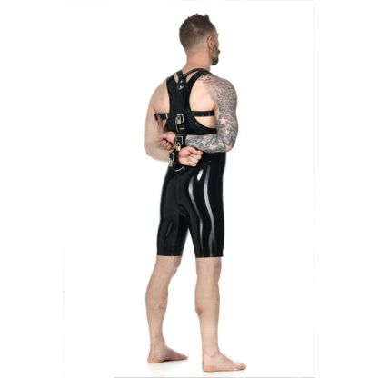 Vilain Garçon Heavy Rubber Shoulder-to-Wrist Restraint S/M