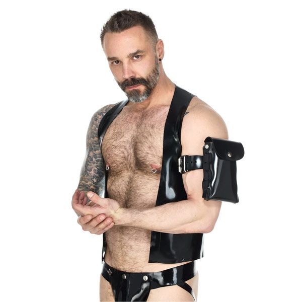Vilain Garçon Heavy Rubber Phone Holster/Pouch S/M