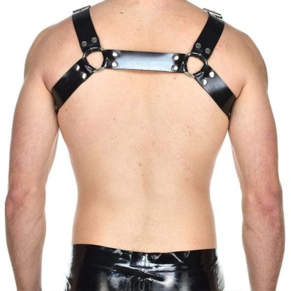 Vilain Garçon Heavy Rubber Bulldog Harness - M