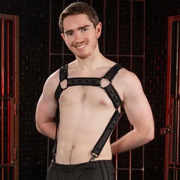 Mr.S Leather FuckGear Crossbow Harness Black/Black