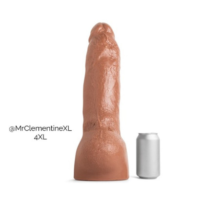 Mr Hankey's MR CLEMENTINE-XL Dildo: Tan 4XL | 12.75 Inches
