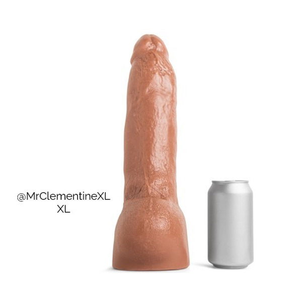 Mr Hankey's MR CLEMENTINE-XL Dildo: Tan XL | 9.5 Inches