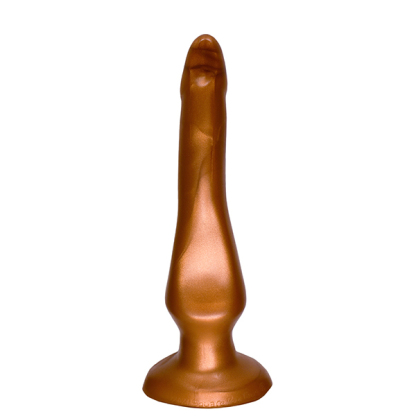 SquarePegToys® The Slim Short Plug - SuperSoft Bronze