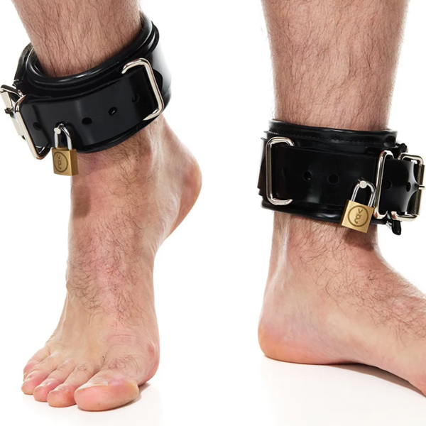 Vilain Garçon Heavy Rubber Premium Padded Ankle Cuffs