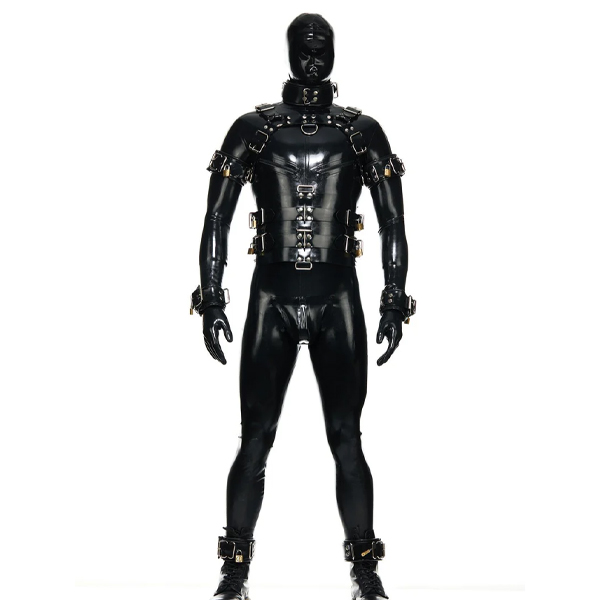 Vilain Garçon Heavy Rubber Bondage Corset Belt