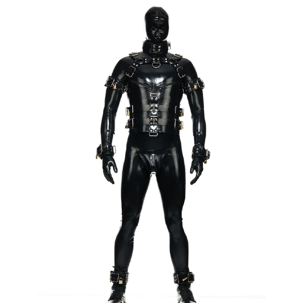 Vilain Garçon Heavy Rubber Bondage Corset Belt