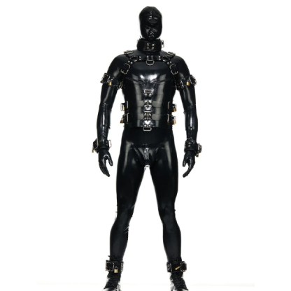 Vilain Garçon Heavy Rubber Bondage Corset Belt