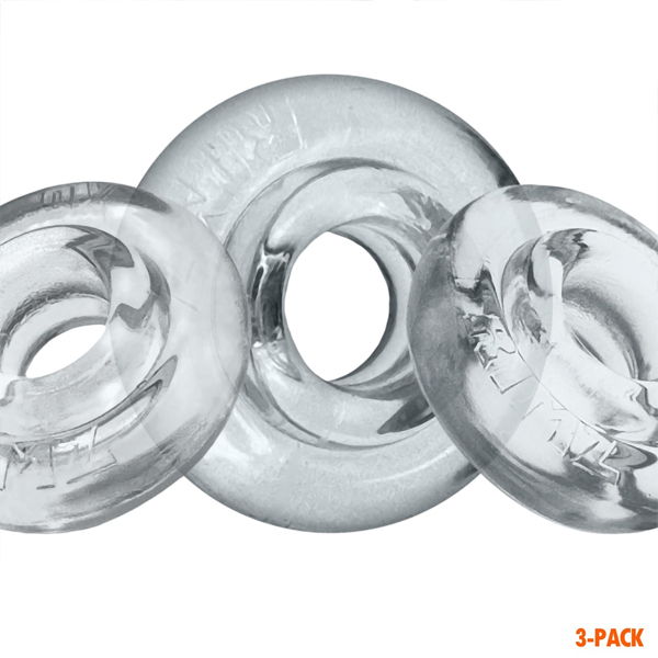 Oxballs RIMRINGZ 3-pack | Clear