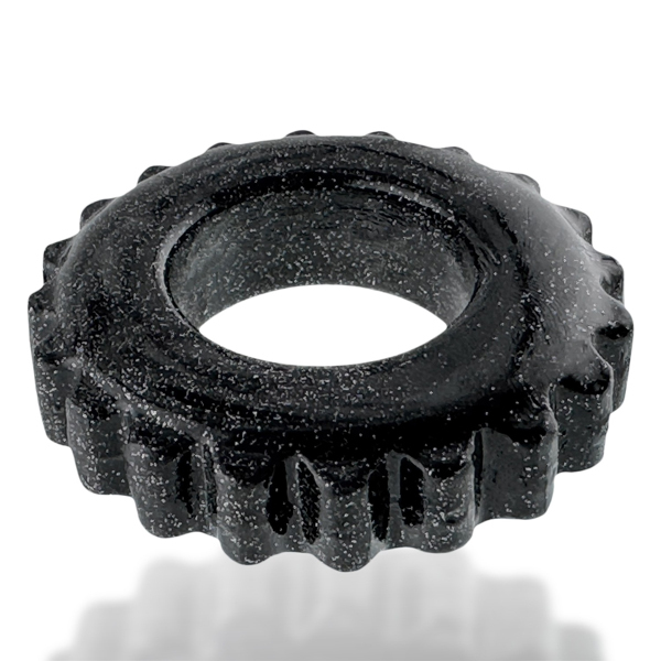 Oxballs PLUSHY Cockring | Black Mica