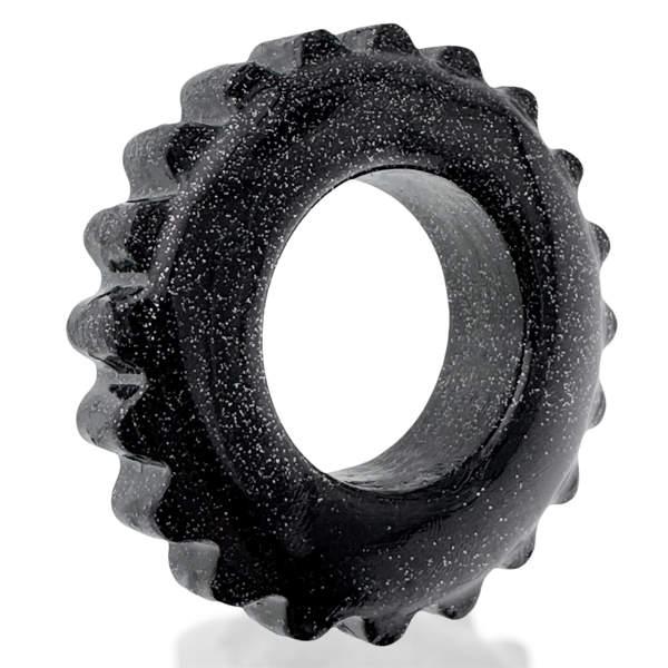 Oxballs PLUSHY Cockring | Black Mica