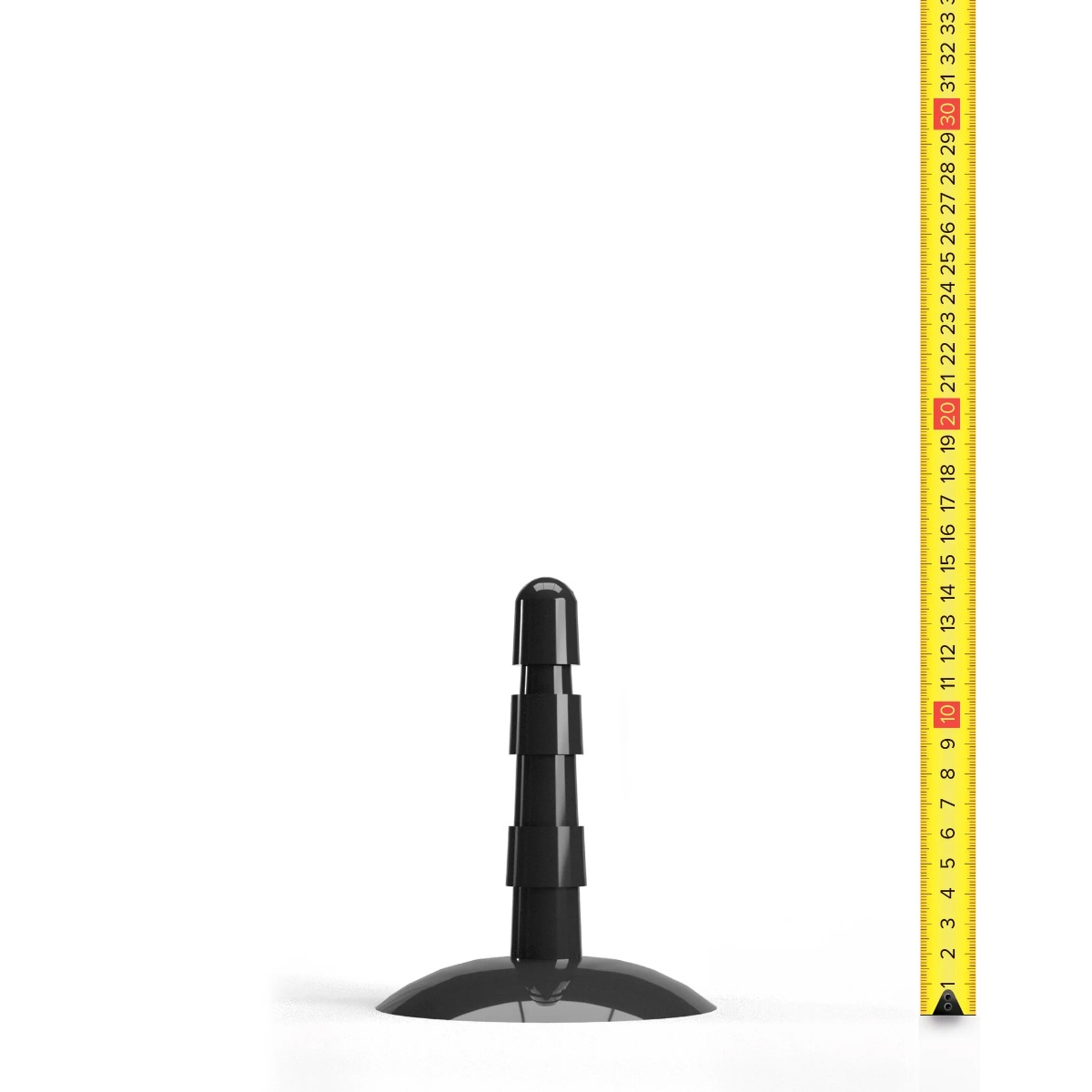 Hung System Mega Suction Cup | Black