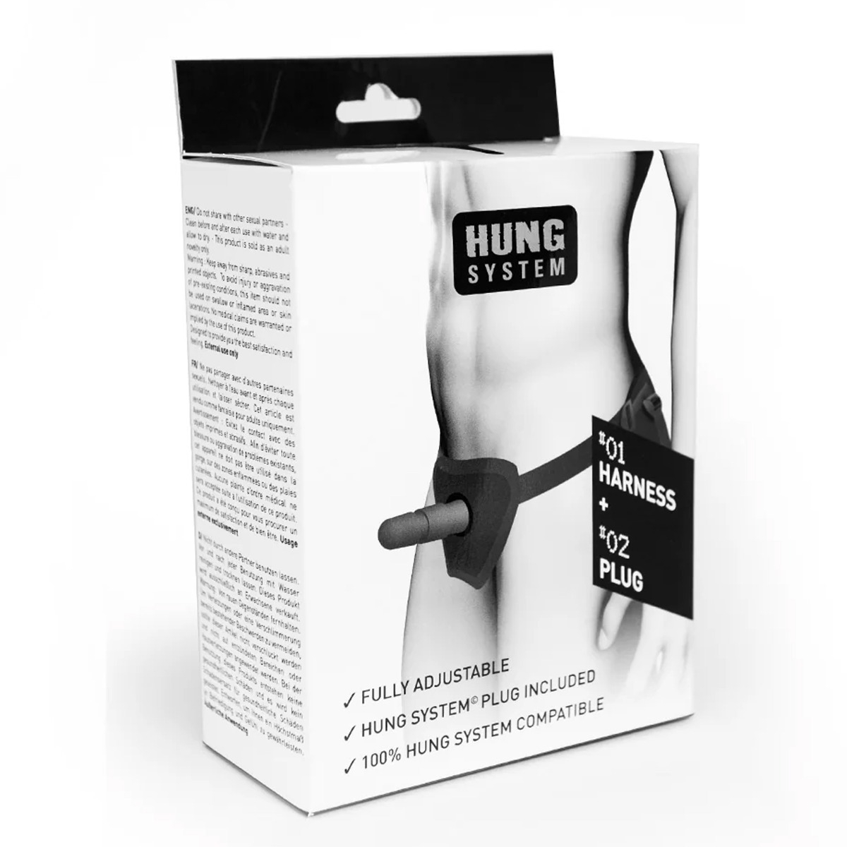 Hung System Strap On Harness | Black