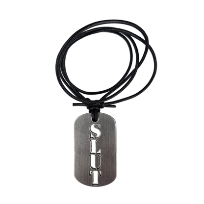 Cockeye Kink Dog Tag - SLUT