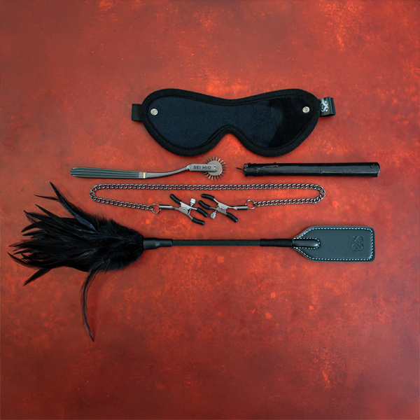 SEI MIO - Fetish Feels - Sensuous 5 Piece Sensation Kinky Kit (5 piece)