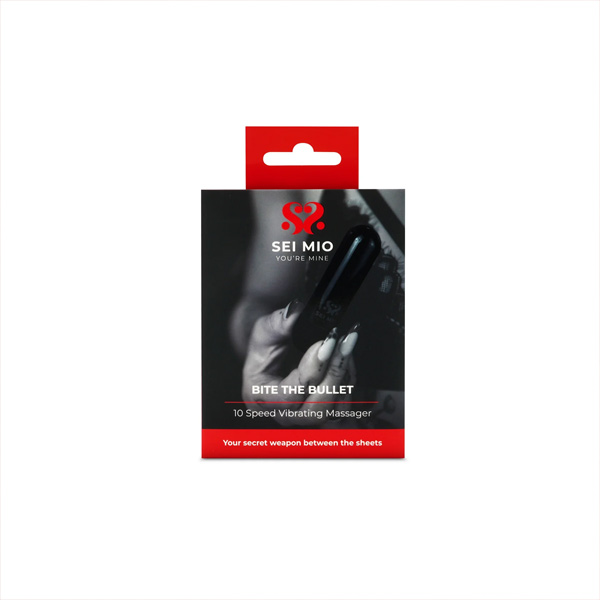 SEI MIO - Bite the Bullet - Multi Speed Vibrating Massager