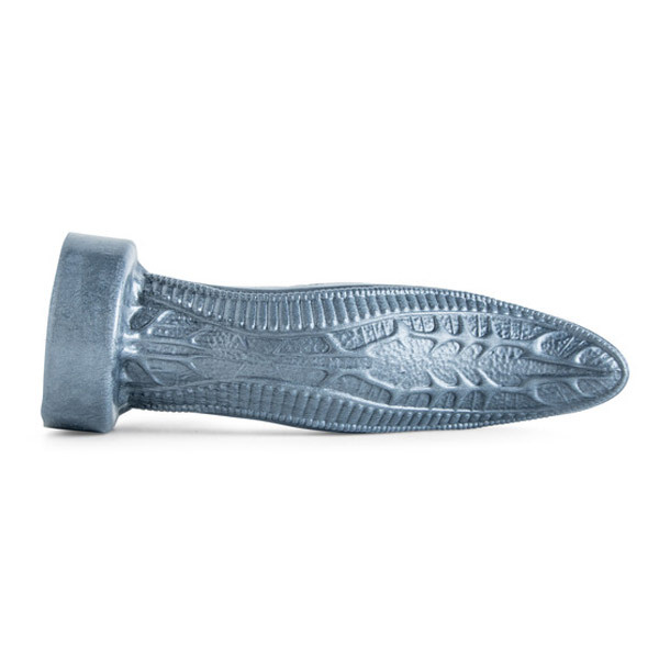 Mr Hankey's CYBERPUNK Dildo: Gunmetal XL | 13.25 Inches