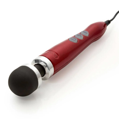 DOXY Die Cast - Powerful Vibrating Massage Wand | Polished Red