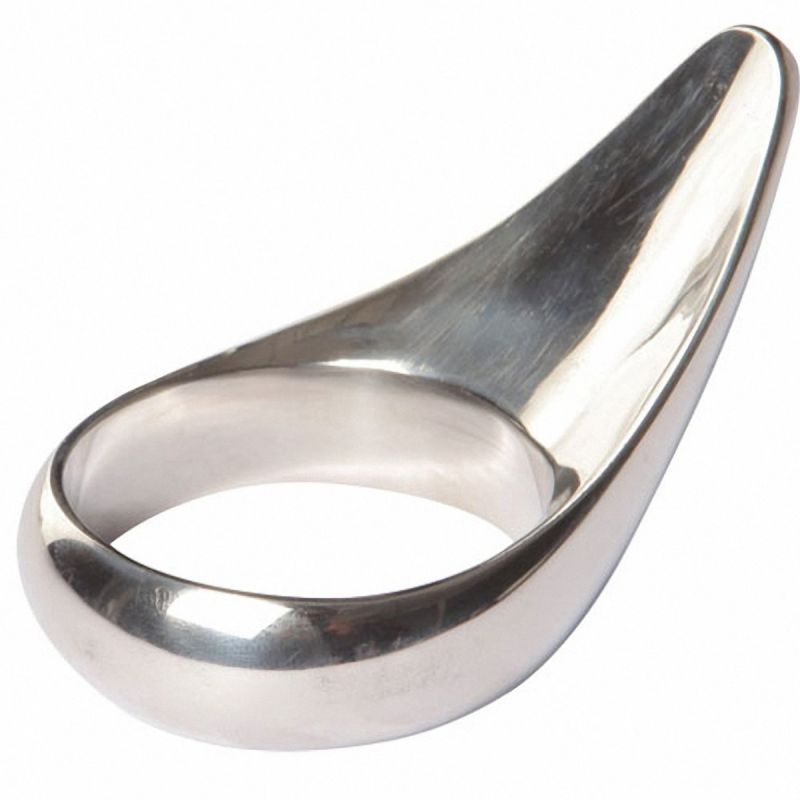 Titus Steel TEARDROP Cock Ring - L