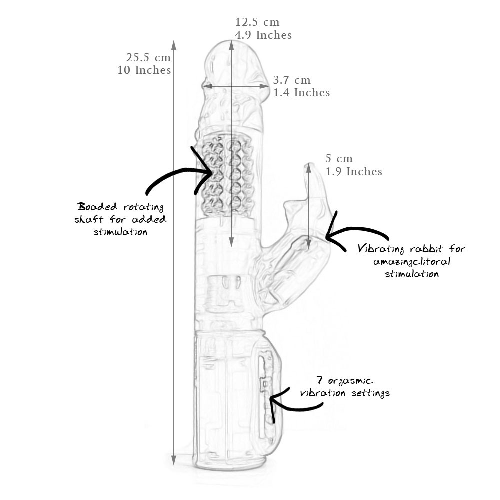 Seven Creations Romantic Rabbit Vibrator | UberKinky