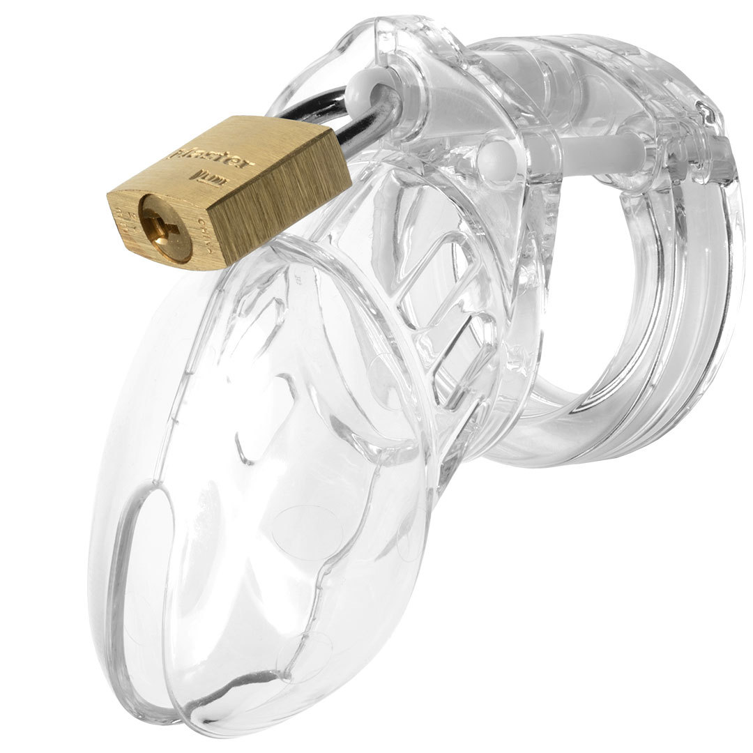 CB-6000S Short Male Chastity Cage Kit | UberKinky
