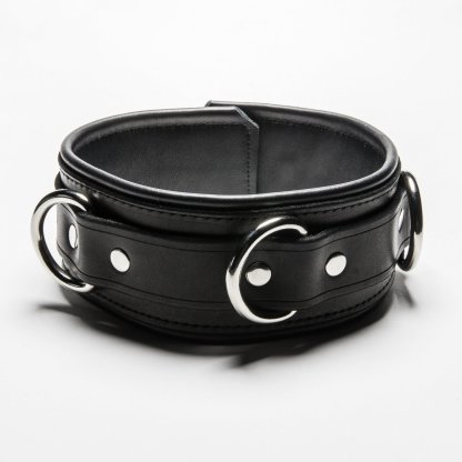 Mr S Leather LOCKING Collar by Fetters USA
